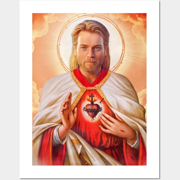 Saint Ewan McGregor Wall Art by Gedogfx